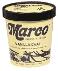 Marco Vanilla Chai ice cream