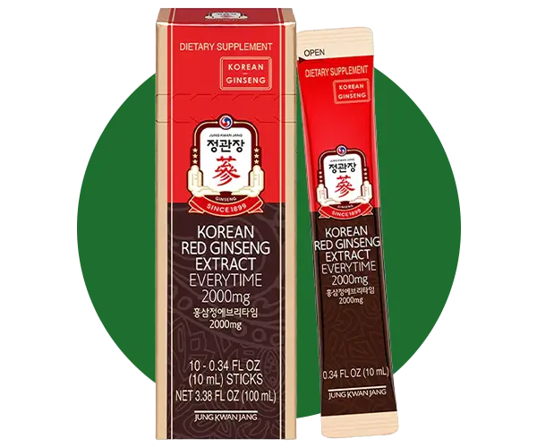 Red Ginseng product packaging