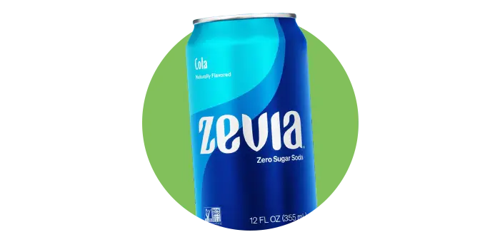 Can of Zevia Cola